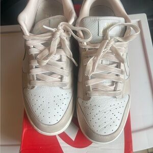 Nike Women’s Low-Top Sneakers - White and Cream